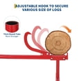 thumbnail image 2 of Élévateur de Bûches Robuste avec Crochet en Cant – Outil de Rouleau de Bûches en Acier Réglable avec Base Antidérapante et Poignée en Caoutchouc – Accessoire Portable pour l'Exploitation Forestière et le Fractionnement du Bois de Chauffage pour la Forêt, la Maison, le Camping – 48 Po, 2 of 7