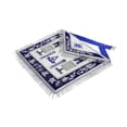 thumbnail image 2 of Past Master Blue Lodge California Regulation Apron - Blue & Silver Hand Embroidery Bullion with Pillars – Core Plus Group, 2 of 3