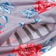 thumbnail image 4 of de Rayas Estampado Floral Bolsillos Patchwork de Club Nocturno L Hugo Vestido a rayas con estampado floral, 4 of 10