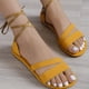 thumbnail image 2 of Sandalias de gladiador con lazo cruzado para mujer, zapatos informales con punta abierta, sandalias cómodas de plataforma para mujer que combinan con todo, zapatos para mujer 38 Gao Jinjia LED, 2 of 2