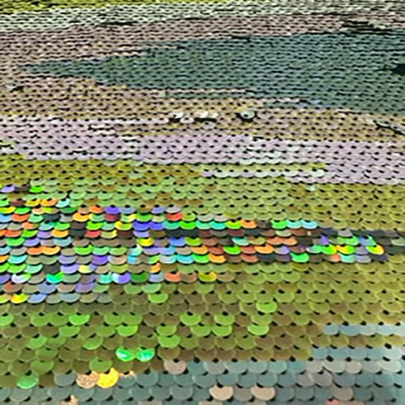 Reversible Sequin Multi Color Polyester Spandex | Spandex Palace