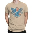 thumbnail image 2 of Vintage Eagle Freedom Men's T-shirt, 2 of 3