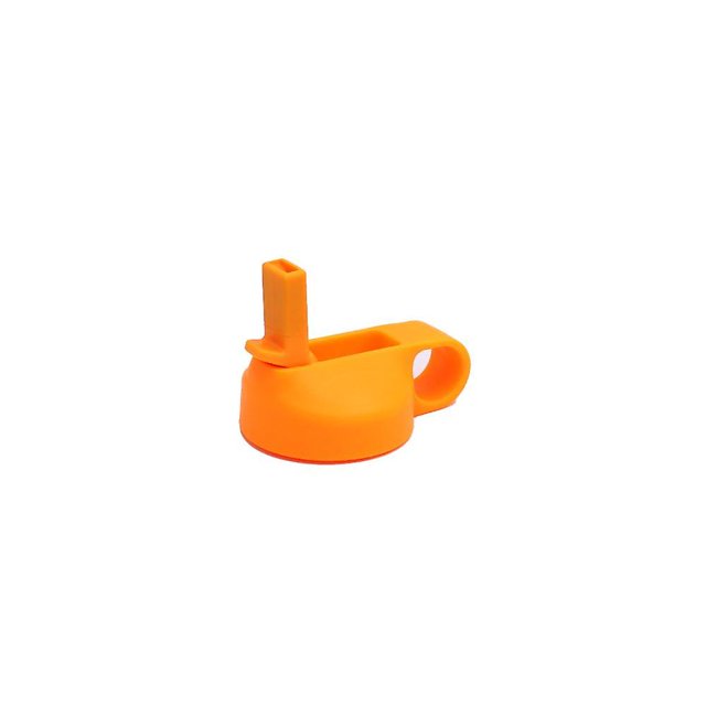 Tapa con pajita naranja para botellas Hydro Flask (12-64 oz) con 2 pajitas