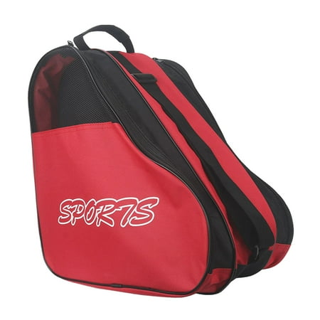 funtasica Skating Shoes Bag Roller S Bag Adjustable Ice S Roller S Bag Kids Bag for Outdoor Accessories