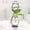 Style 1, variant on Pretty Comy Hydroponic Plant Vases Cute Cat Flower Pot Transparent Vase Iron Frame Glass Tabletop Plants Home Bonsai Decor Style 1