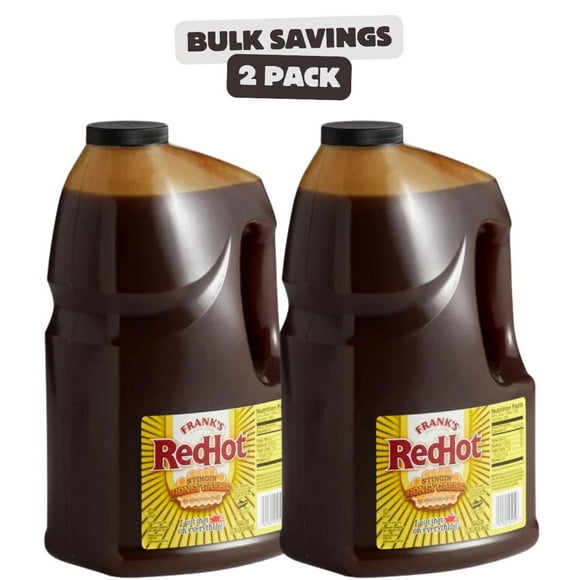 Frank's RedHot Sauce Miel et Ail Piquante 1 Gallon - 2/caisse