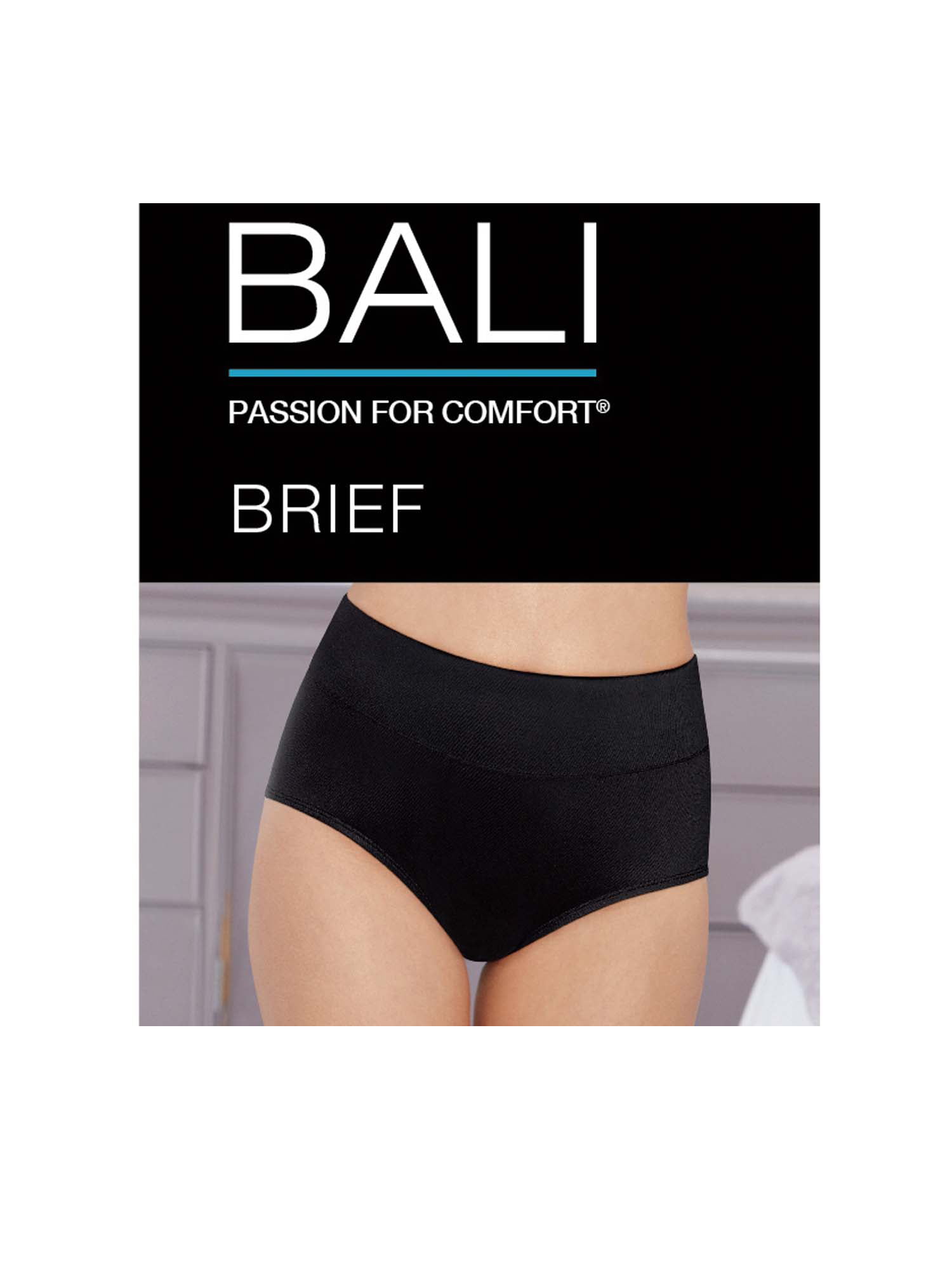 Bali Women's Passion for Comfort Brief Panty - DFPC61 