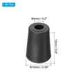 thumbnail image 2 of REGALWOVEN Kitchen Sink Rack Feet, Rubber Rack Bottom Protective Replacement Feet Wire Bumpers Black, 2 of 7