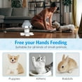thumbnail image 5 of Cat Feeder, 300ml Puppy Milk Feeder Puppy Nursing Station Puppy Milk Bottle Milk Bowl with 5 Nipple Puppy Feeder for Kittens Puppy Rabbits Cat Dog Pet, 5 of 10