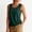 Dark Green, variant on Womens Satin Tank Tops V Neck Business Work Solid Blouses Trimmed Silk Cami Sleeveless Comfy Loose Tank Shirt Purple XL