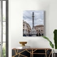 thumbnail image 3 of HelloGlass Tempered Glass Wall Art Decor Column în the Spanish square Piazza di Spagna in Rome Italy Prints On Glass Paingting Picture Modern Artworks For Living Room Bedroom Office 20x16inch, 3 of 9