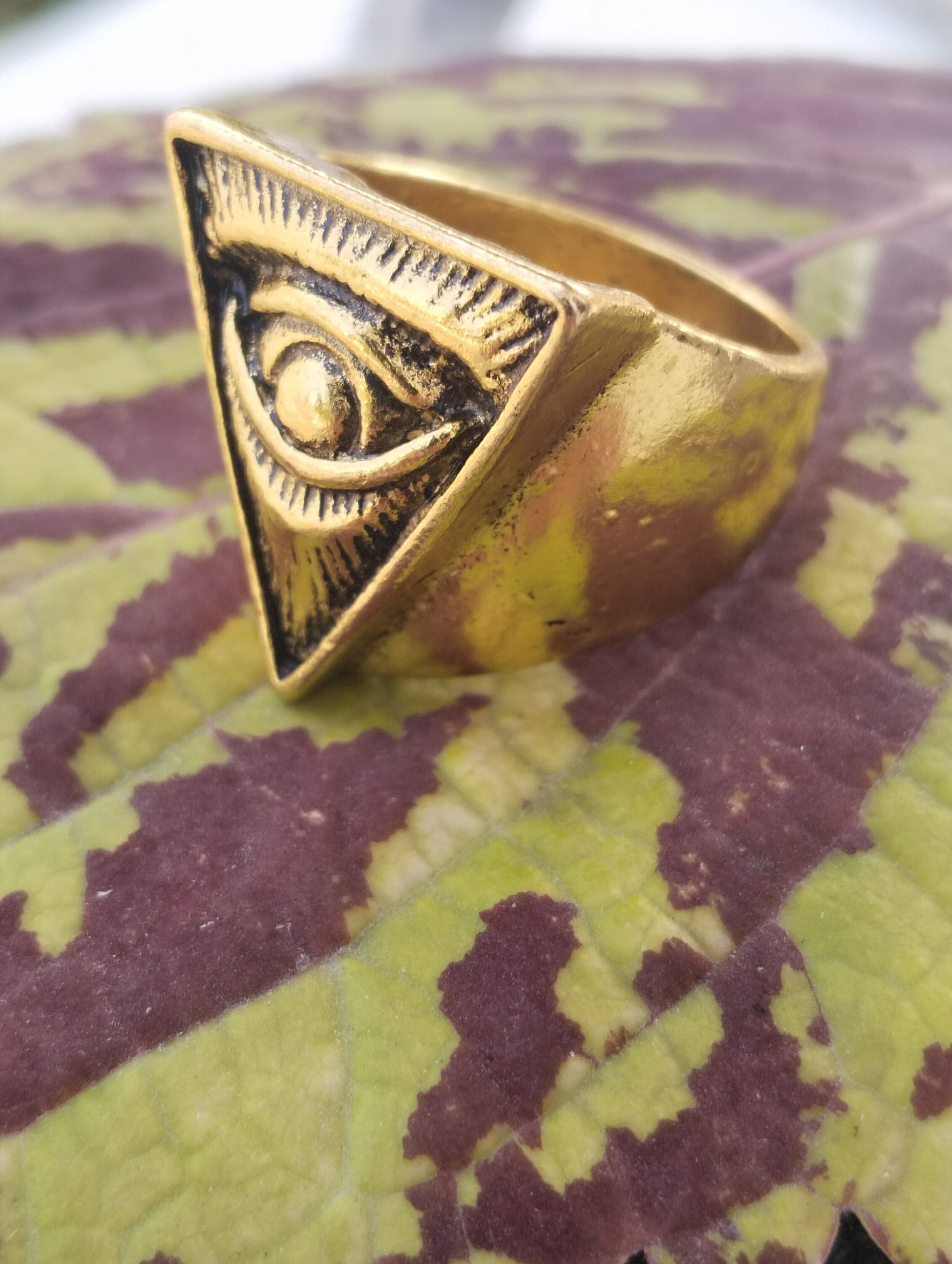 Ancient Egyptian Pharaoh Amulet Wealth Charm Ring 777 Luck Power Money | Most Powerful & Divine