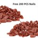 thumbnail image 5 of Mano de práctica para uñas acrílicas, UBIUO Mano de práctica para uñas con 200 uñas - Manos postizas flexibles y móviles para manicura de uñas - Resistentes y resistentes, 5 of 5