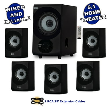Acoustic Audio AA351B and AA32CB Mountable Indoor Speakers Home 