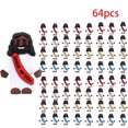 thumbnail image 1 of 64 mini figuras de Jesús, Pascua Jesús te ama, juguetes de Cristo, pequeñas figuras de Cristo para esconder y buscar regalos de fiesta religiosa de la escuela dominical, regalo ,64pcs-4colors, 1 of 5