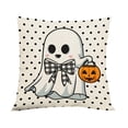 thumbnail image 1 of Housse de Coussin de Fête d'Halloween, Housse de Coussin de Canapé en Lin Imprimé, 1 of 4