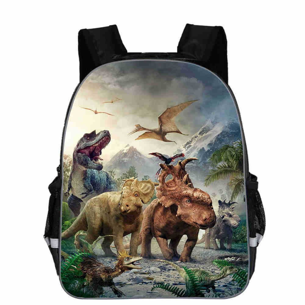 Kiddopark 14' Dinosaur Children Backpack，Children School Bag,Toddler Backpack 3D Cartoon Backpack Student Bag,Style G