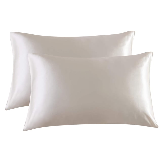 Funda de almohada Funda de almohada de satén de seda artificial Funda de almohada para dormir para el hogar, ZT01-213 2pcs sidaley HA003600-05