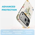 thumbnail image 6 of SKLYDDI Cute Aesthetic Floral Case for iPhone 17 Pro Max, Compatible with MagSafe - 253, 6 of 7
