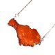 thumbnail image 1 of Handmade Fried Chickens Necklace Funny for Creative Simulation Food Chicken Legs Wings Link Chain Necklace for Women Men, 1 of 4