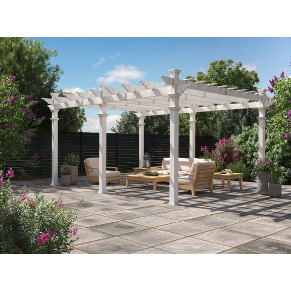 Vita Barcelona 12x16 Freestanding Pergola (6 Box unit)