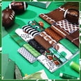thumbnail image 3 of Rollo de Tela Ganeen 100 Piezas para Patchwork con Diseño de Fútbol 6.5x51 cm, 3 of 6
