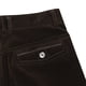 thumbnail image 5 of Pantalones de pana rectos de color liso con bolsillo informal para hombre, 5 of 6