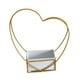 thumbnail image 4 of Cesta de flores en forma de corazón Diseño simple Regalo ideal único Geométrico moderno para 32CMX15CMX11CM, 4 of 9