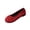 Red, variant on Women's Round Toe Flats Bow Detail Slip On Soft Comfortable Casual Walking Shoes(40)