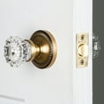 thumbnail image 7 of Nostalgic Warehouse Ropcry_Psg_238_Nk Crystal Solid Brass Passage Door Knob Set - Grey, 7 of 7