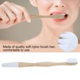 thumbnail image 4 of Cepillo de dientes de bambú Natural de 6 colores cepillo de pelo suave ecológico cuidado bucal para adultos salud ANGGREK  Otros, 4 of 8