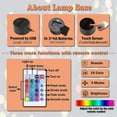 thumbnail image 4 of One Piece Luffy 3D Illusion Night Light Lamp Smart Touch, RGB Effect USB Cable Powered Creative 3D Japanese Anime Lamp, 4 of 5