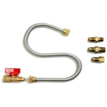 Mr. Heater 2-Tank Hook-Up Kit with Tee and 30-Inch Hose Assembly with P ...