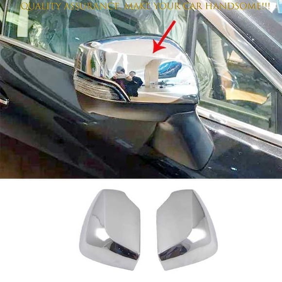 2x for Subaru Crosstrek XV 2013-2017 Chrome Rearview Mirror Cover Shell Cap Trim