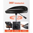 thumbnail image 5 of Vevor Taburete Mecánico Con Bandejas De Almacenamiento Dobles, Taburete Con Ruedas Y Taburete De Garaje Con Altura Ajustable De 23,6 A 29,5 Pulgadas, Cojín Suave Impermeable, Ruedas Giratorias 360, Ca, 5 of 5