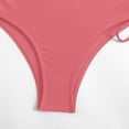thumbnail image 5 of KIHOUT Robe Tube Sans Bretelles d'Été 2025 pour Femme, Aguichant, Épaules Dénudées, à Volants, à Étages, Fluide, Mini Robes, 5 of 5