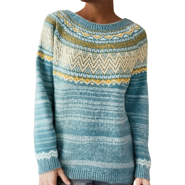 Chandails pour Femmes 2025 Manches Longues Tricot Épais Chandail-Over Automne Hiver Col Roulé Surdimensionné