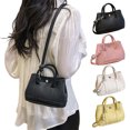 thumbnail image 1 of Bolso de hombro para mujer | Bolso de mano de cuero PU de moda | Bolso bandolera casual | Correa ajustable | Bolsa de mensajero | Se adapta a las llaves de la billetera del teléfono | Elegante, 1 of 7