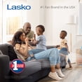 thumbnail image 2 of Lasko Xtra Air® 48" 4-Speed Oscillating Remote Controlled Tower Fan, Black T48336, 2 of 9