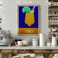 thumbnail image 2 of Pina Colada Framed Art Modern Wall Decor, 2 of 15
