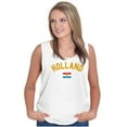 thumbnail image 4 of Dutch Flag Holland Soccer Fan Pride Tank Top T Shirts Men Women Brisco Brands S, 4 of 5