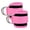 Pink, variant on Billbianc Adjustable Polyester Ankle Straps for Cable Machine Kickbacks (2 Pack)
