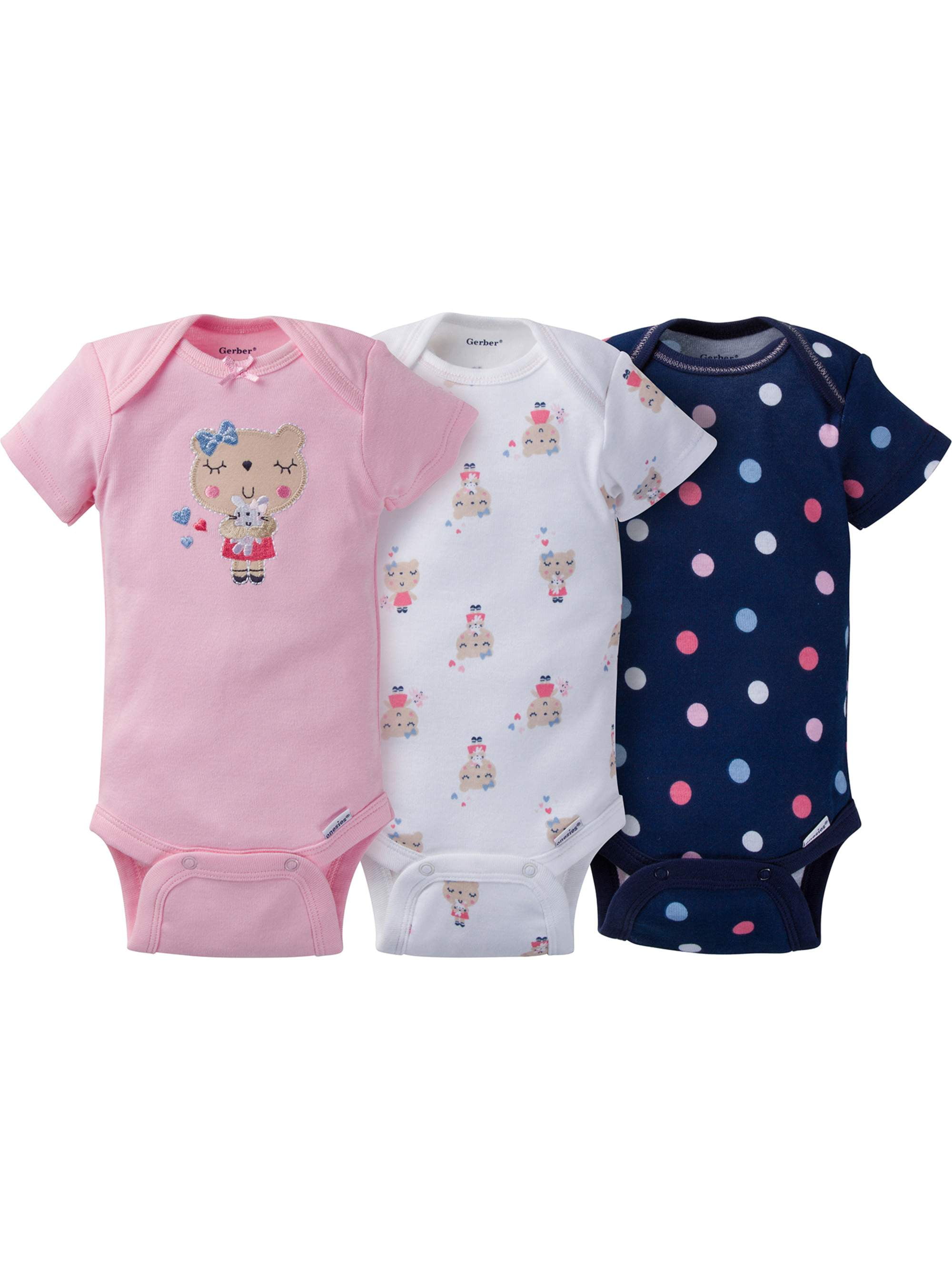 newborn short sleeve onesie