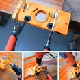 thumbnail image 2 of Fyeme 35MM Concealed Hinge Hole Jig Door Drill Bit Guide Tool Set For Kitchen Cabinet, 2 of 5