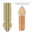 thumbnail image 3 of Brass Nozzles, for PLA ABS PETG TPE TPU PC, Smooth Inner Wall, Prevent Clogging, High Thermal Conductivity, 3 of 7