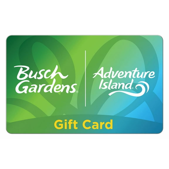 Busch Gardens Adventure Island $25 Gift Card