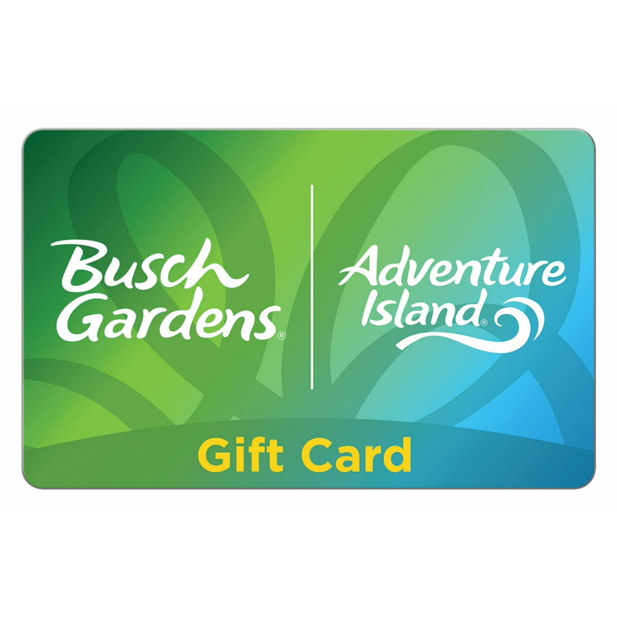 Busch Gardens Adventure Island $25 Gift Card