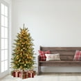 4 1/2 ft. Prelit Fraser Fir Pencil Artificial Christmas Tree 150 UL