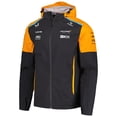 thumbnail image 2 of Men's Castore Charcoal McLaren F1 Team 2024 Lightweight Full-Zip Hoodie Rain Jacket, 2 of 3