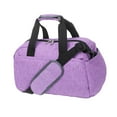 thumbnail image 3 of DimyFew Small Gym Bag Storage for Women Men Carry on Bag for Fitness Travel Exercise Light Purple, 3 of 9